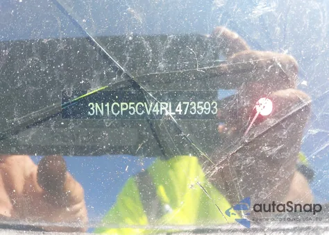 2024 Nissan Kicks Sv Xtronic Cvt from USA, damaged, VIN 3N1CP5CV4RL473593